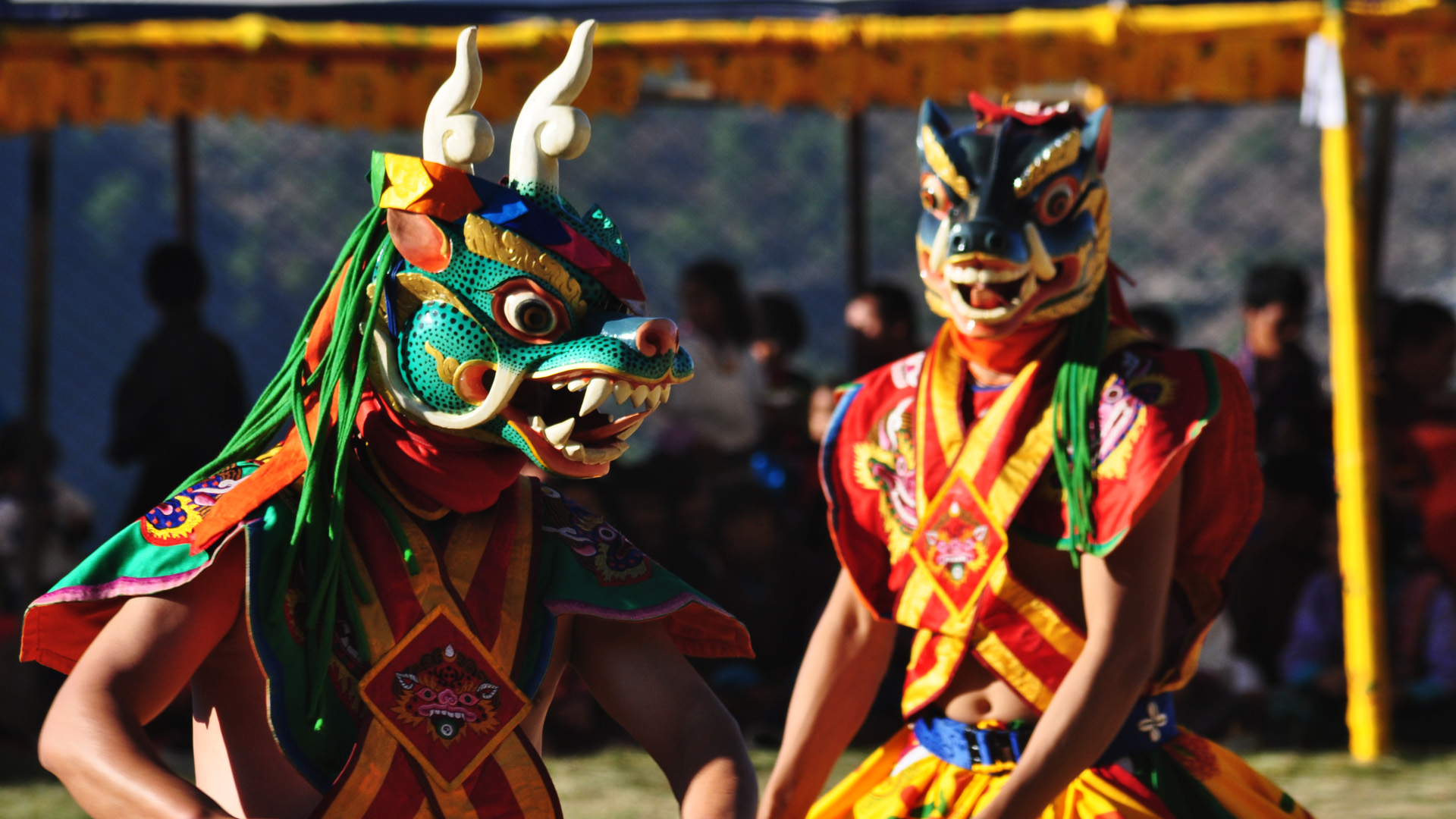 Mask-Dance-in-Bhutan